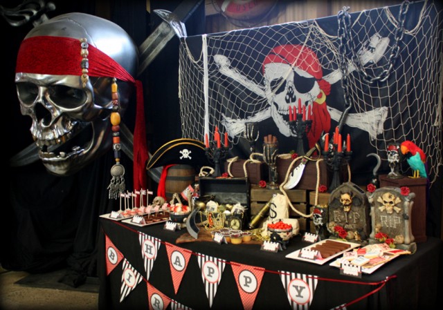 Pirate Theme Party Decor College Farewell Party