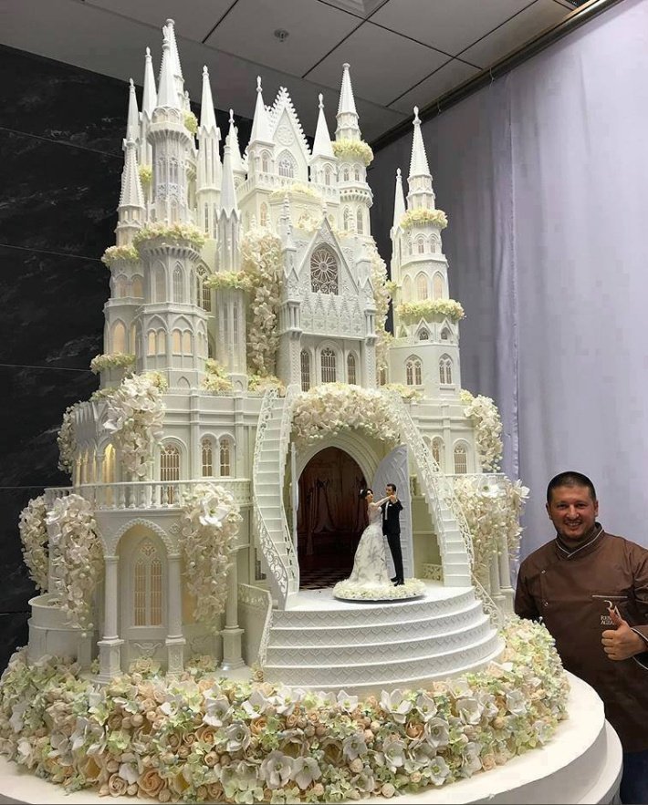 Wedding Cake designs Church