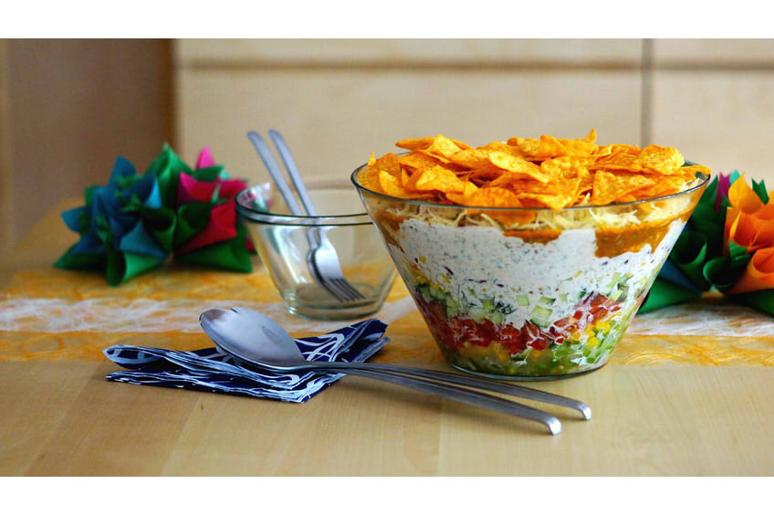 birthday party menu - Chips and Dips