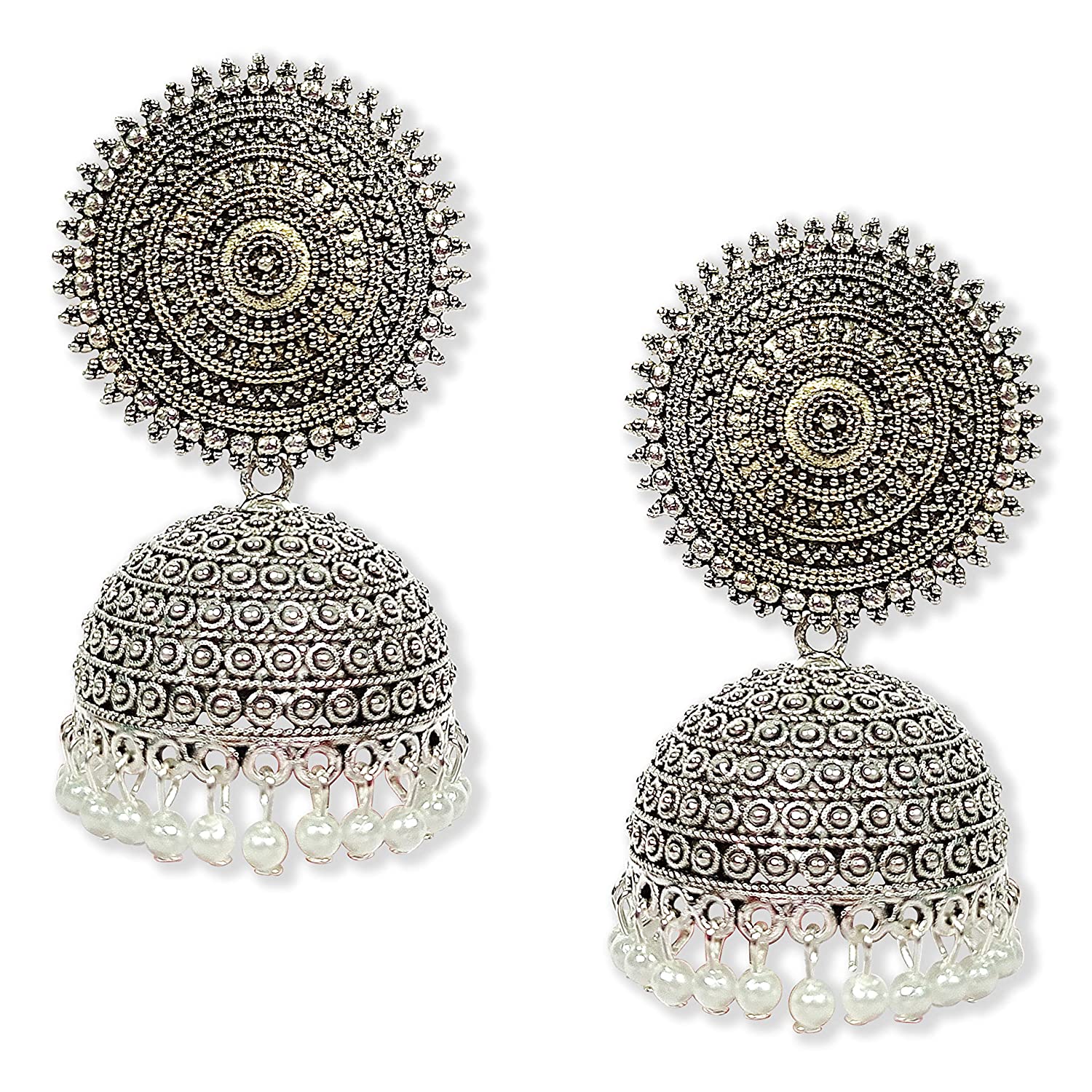 Dome Shaped Pearl Jhumka mehendi return gift ideas