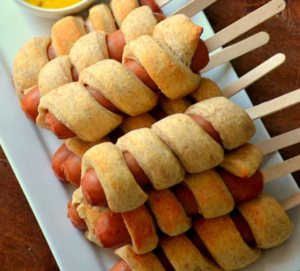 birthday party menu - Hot Dogs