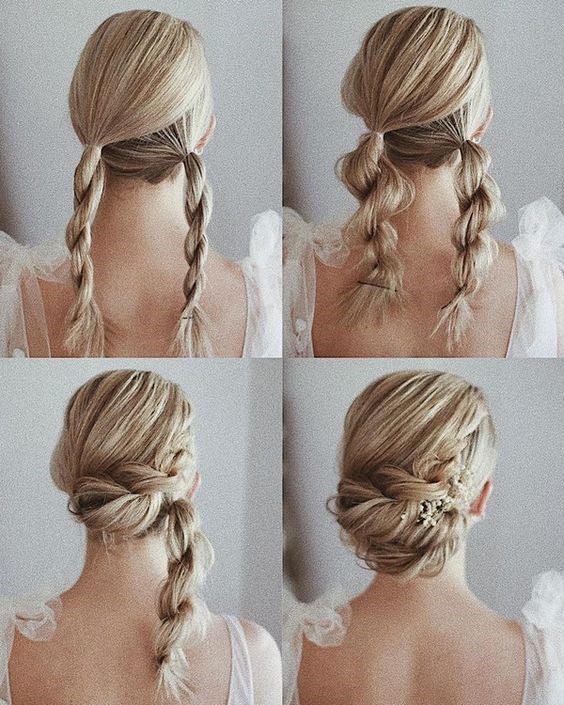 Easy Wedding Hairstyles To Try Yourself At Home