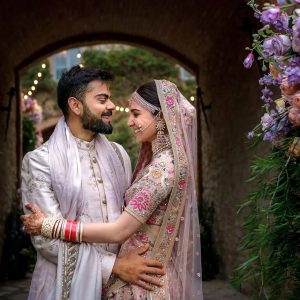 wedding look - Anushka Sharma and Virat Kohli Wedding Look