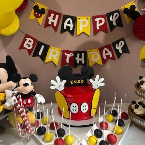 Birthday Theme For Girls - Mickey Mouse