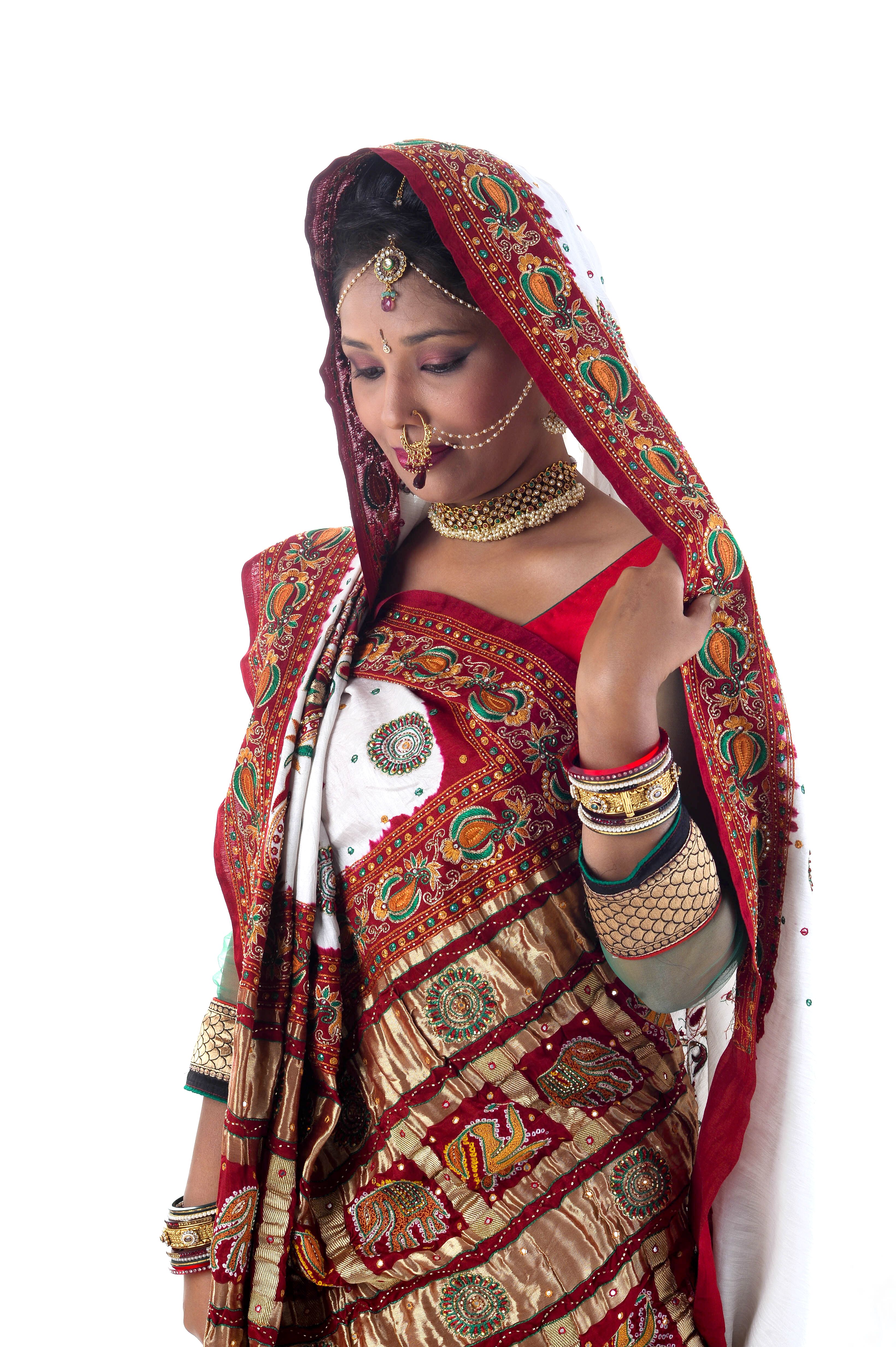 Gujarati Wedding Sarees Bandhani