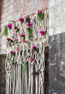 Macrame wedding decor 6 Knotted 2