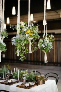 Macrame wedding decor 6 Knotted