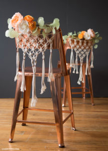 Macrame wedding decor Chair 2