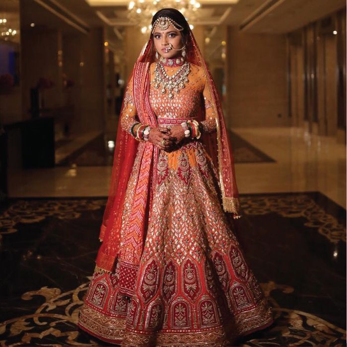 Tarun Tahiliani Ombre Lehenga