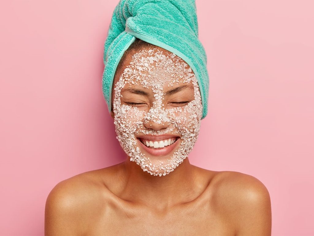 exfoliation bridal skincare routine