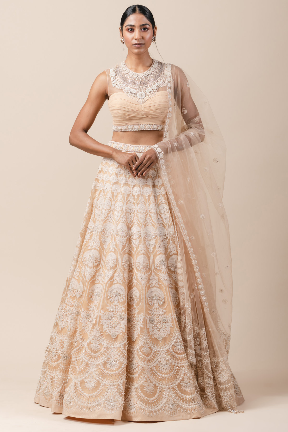 Embroidery Work Lehenga