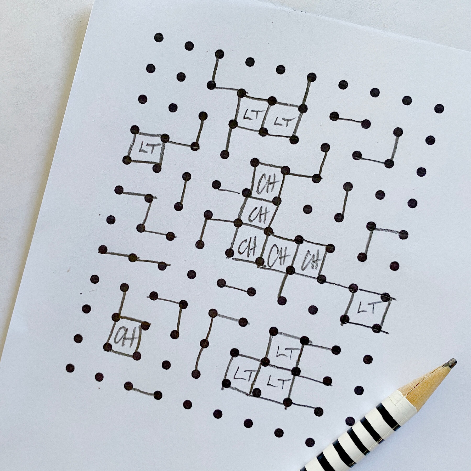 Dots and box a pen and paper games 