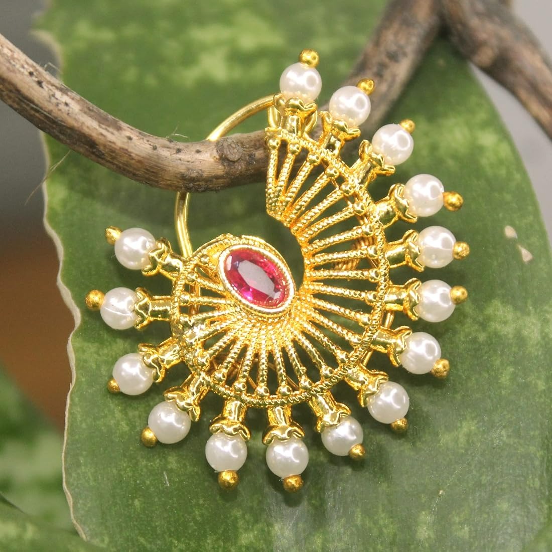 Wedding Temple Jewellery Nath