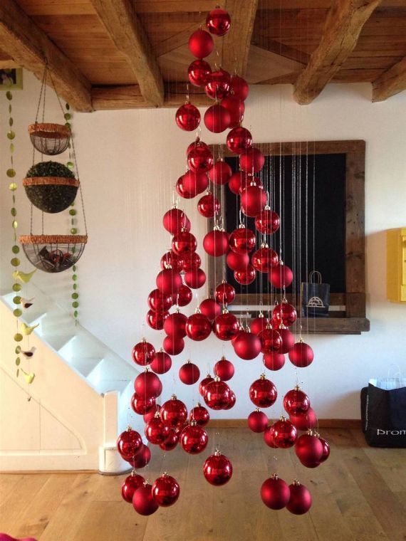 Hanging Baubles - Christmas Decoration Ideas