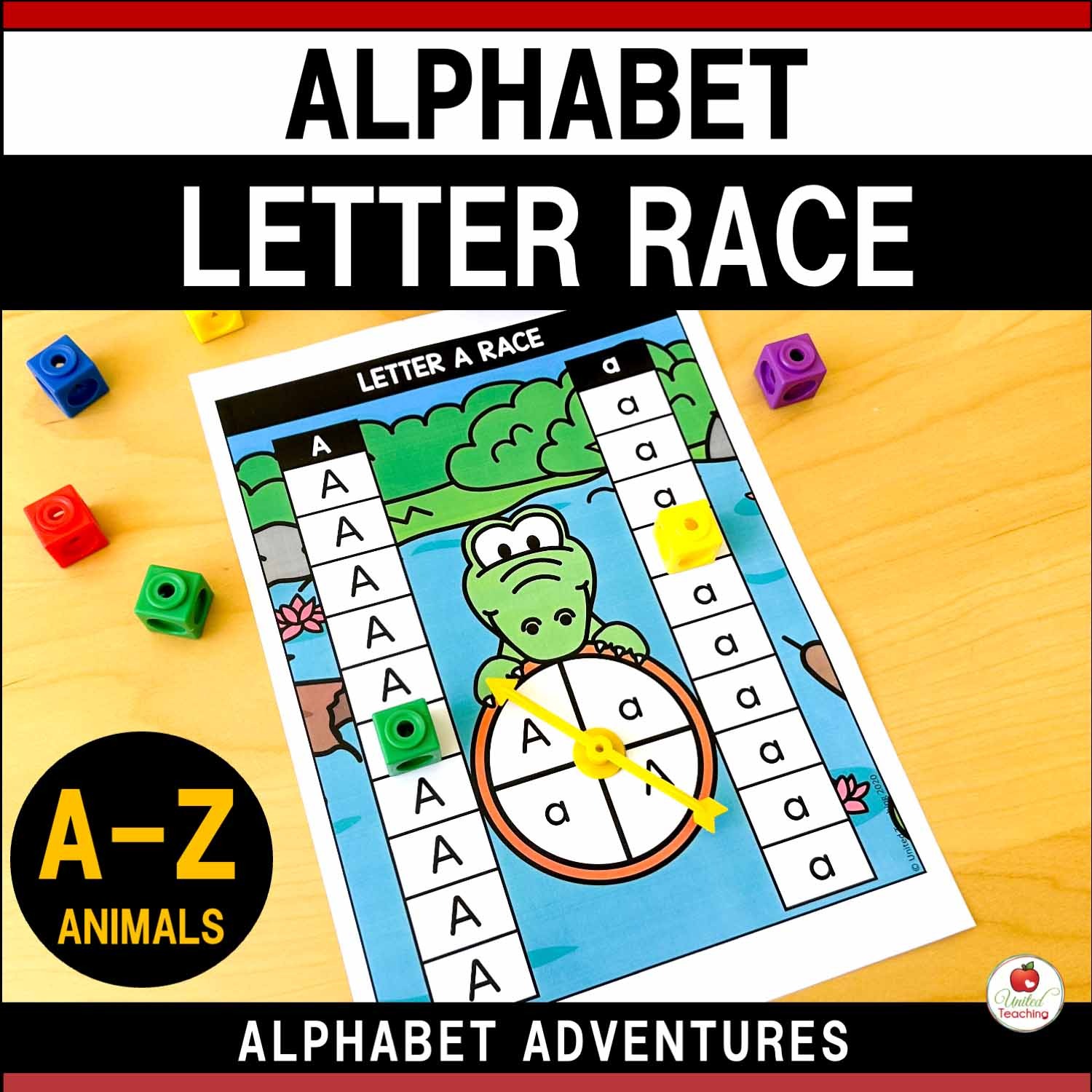 Alphabet Race a pen and paper games 