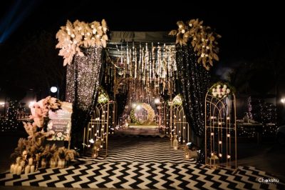  Vintage Glam - sangeet decor ideas