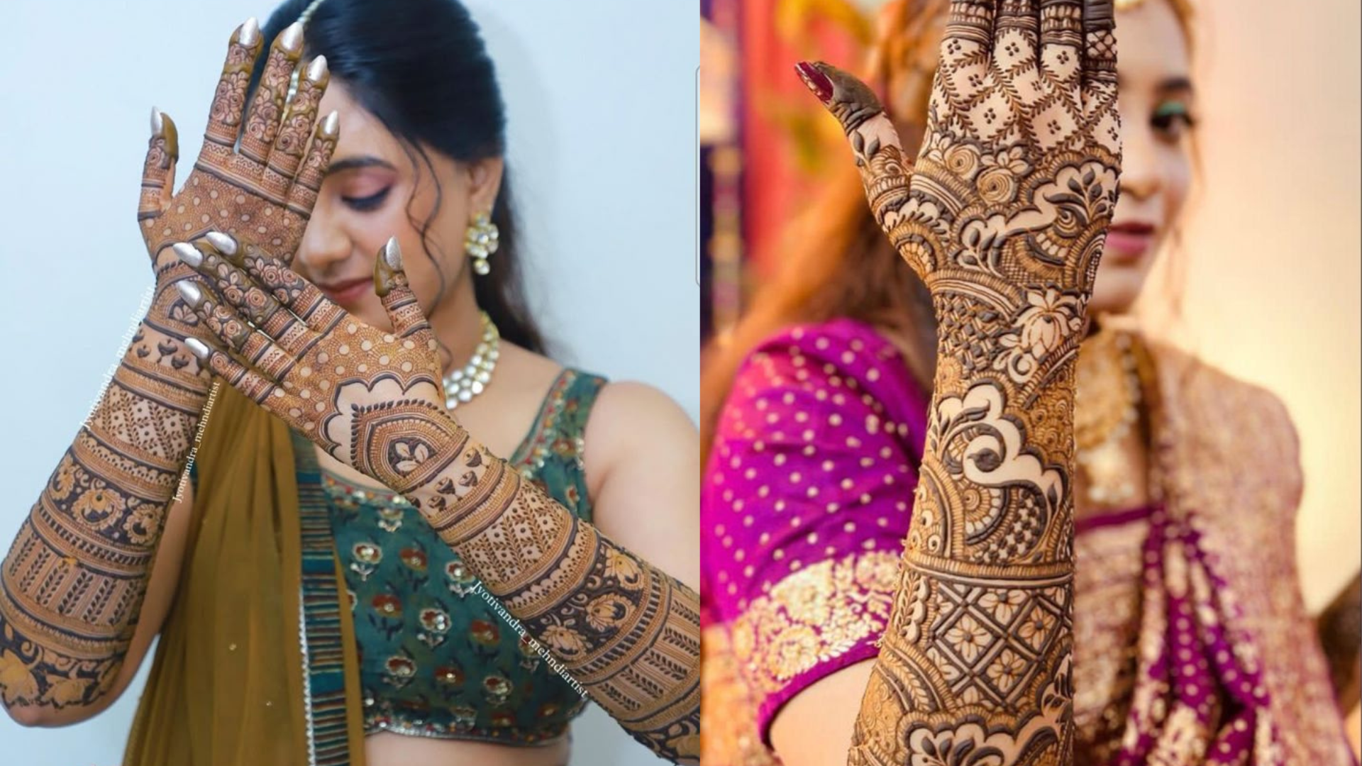 Engagement Mehendi Designs That Are Perfect for Modern Brides