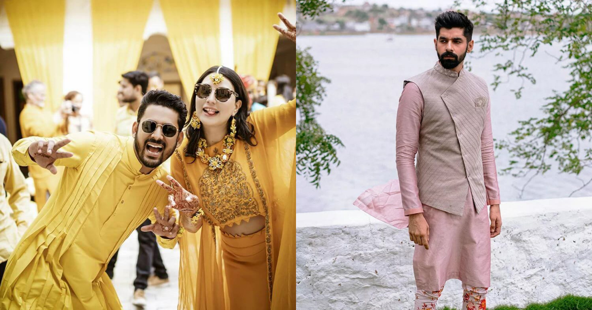 25+ Latest Groom Haldi Outfits to Make You Look Dashing