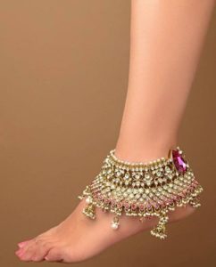 heavy bridal payal design