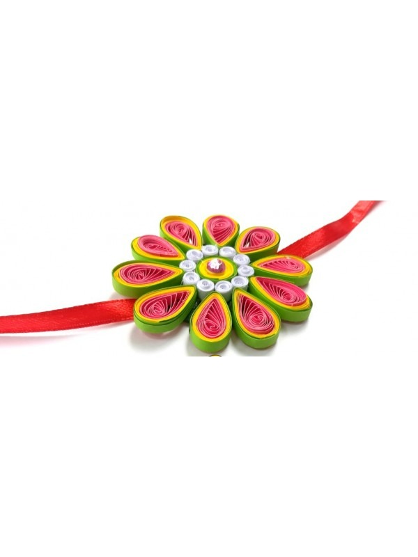 Latest Quilling Rakhi