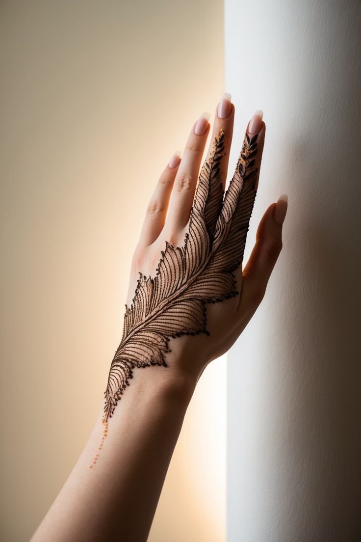 Dot & Line Art Mehendi