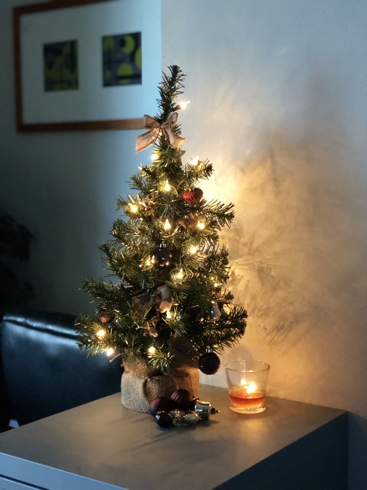 Mini Christmas Tree Corner - Christmas Decoration Ideas