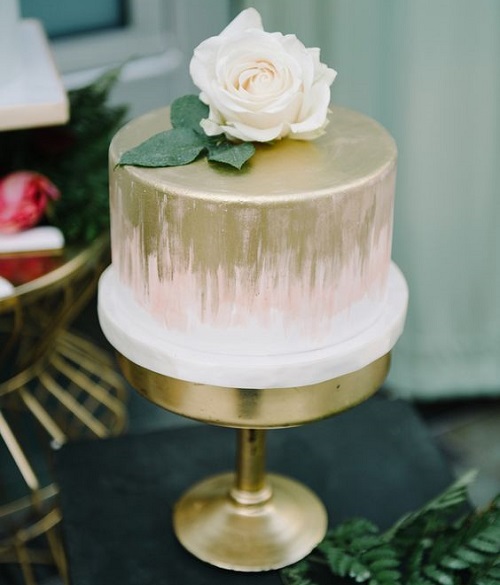 Bride to be Cake - modern