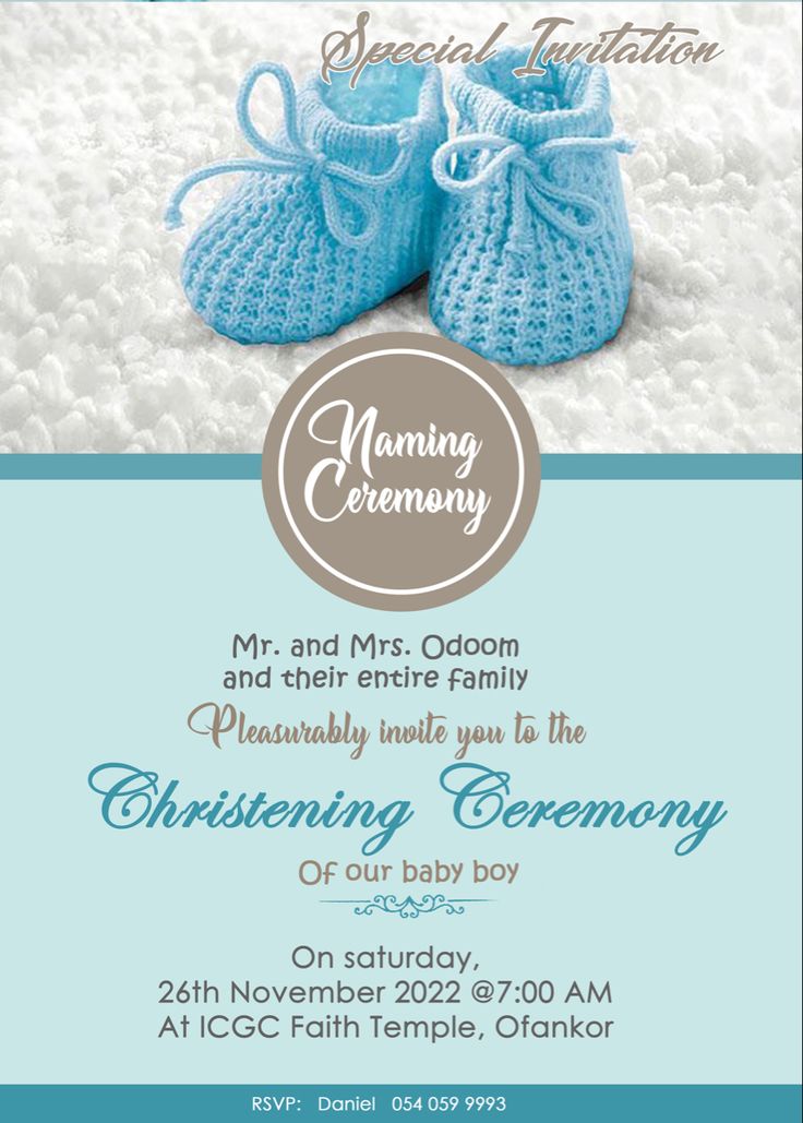 Creative Messages for Naming Ceremony