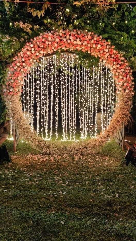 Fairy Light Canopy photo booth