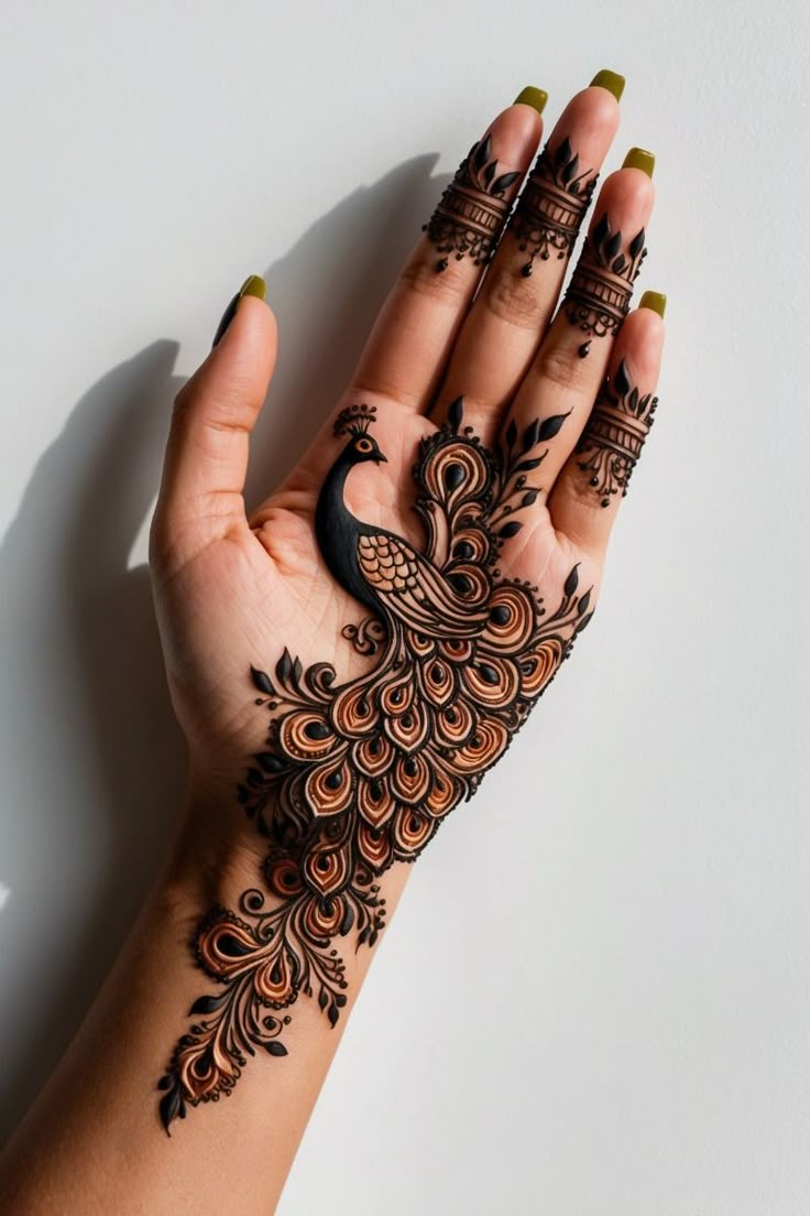 Peacock Mehendi