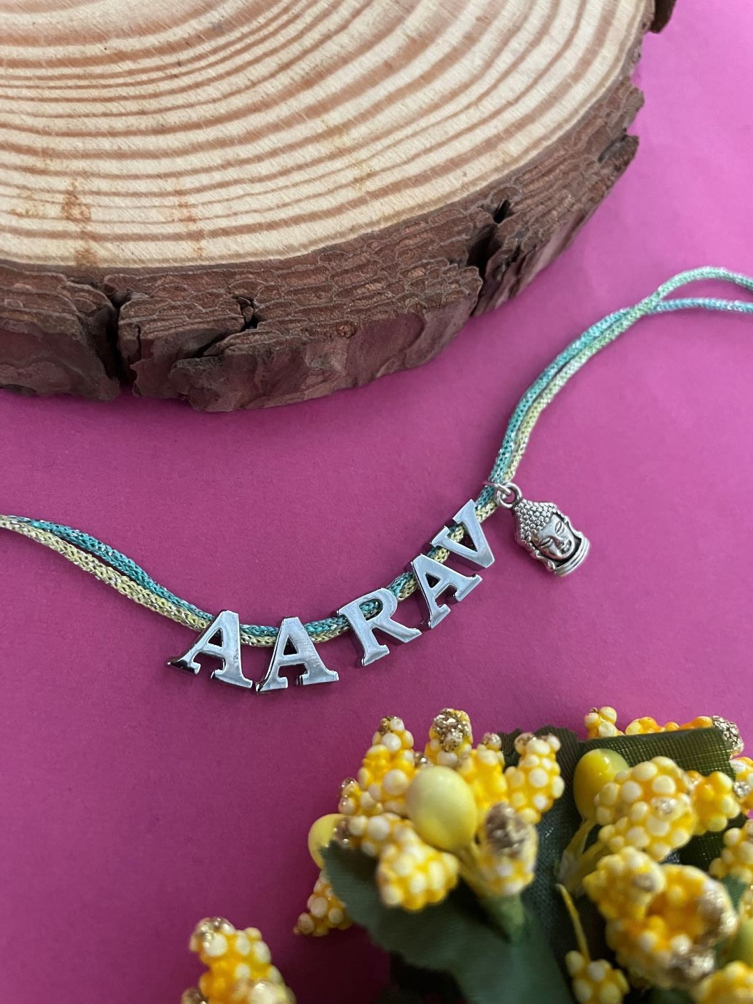 Personalized Alphabet Rakhi Design Ideas