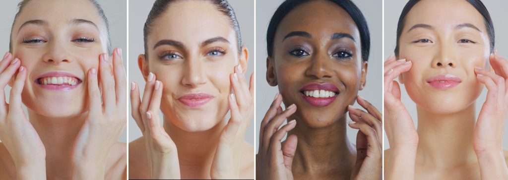 Different skin types for natural DIY makeup
