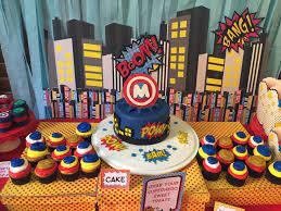 Super Hero Themed Baby Shower