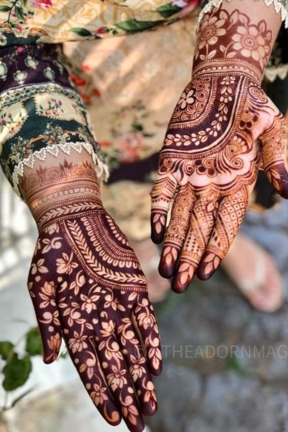 arabic bridal mehndi designs