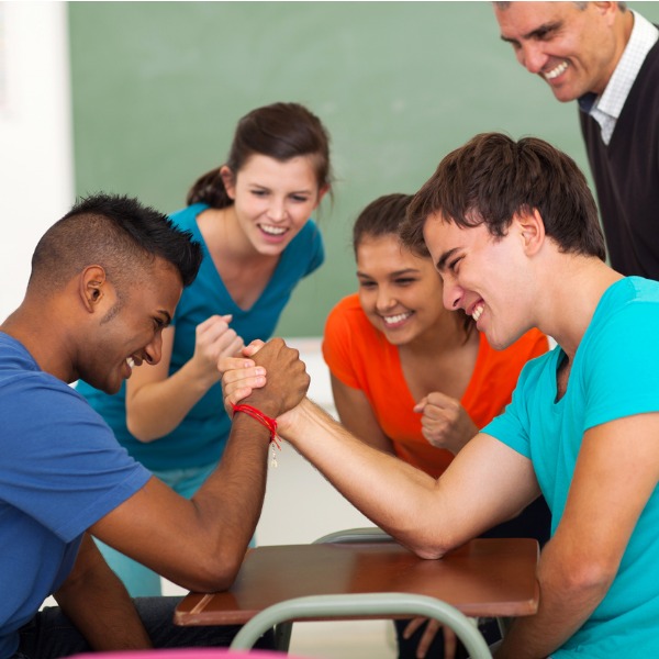 arm wrestling game for freshers party