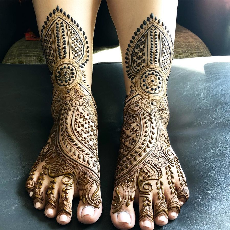 easy beaded patterns leg mehndi designs