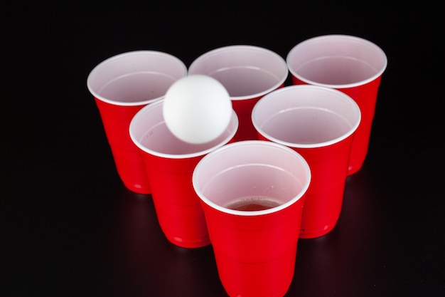 ping pong party cup games