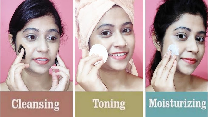 cleansing toning and moisturizing