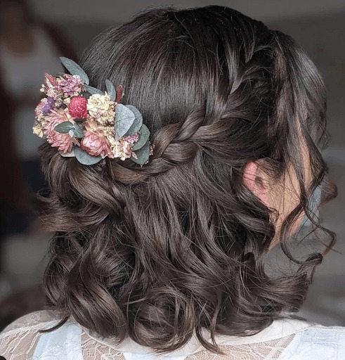 crown braid hairstyle