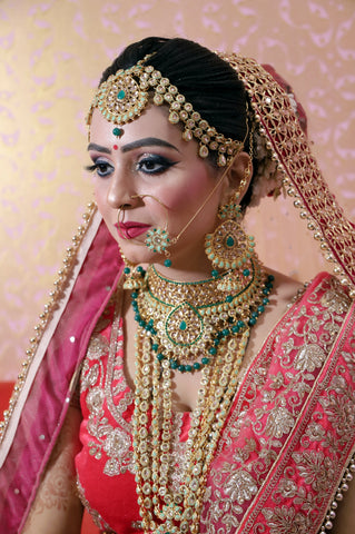 dewy south indian bridal makeup