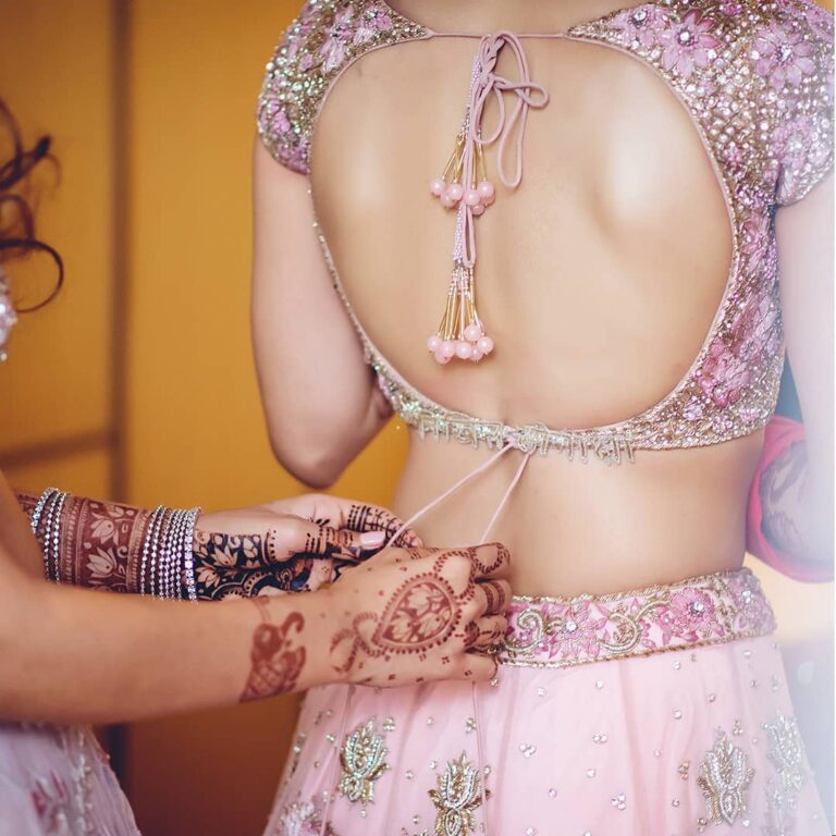 double dori - lehenga blouse designs