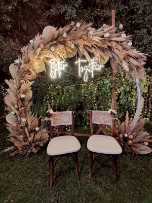 Bohemian Bliss - sangeet decor