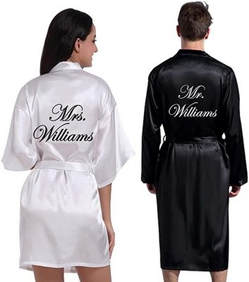  Custom Couple Robes