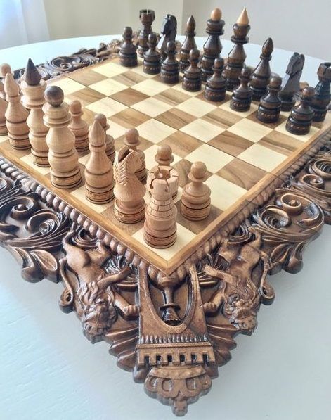 Handcrafted Sheesham Wood Chess Set