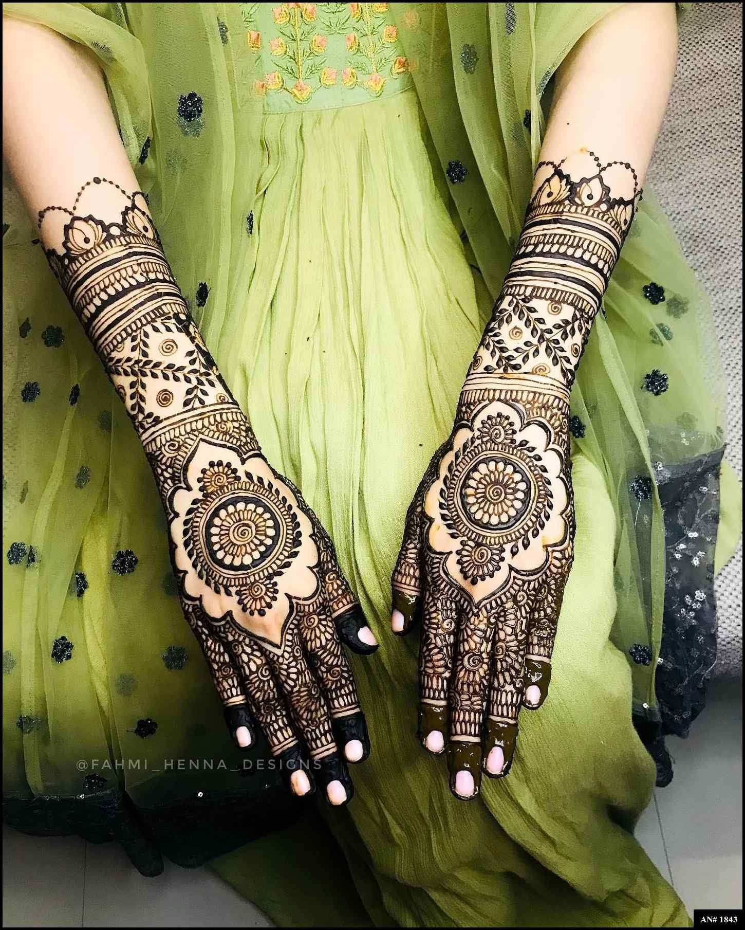 dulhan bridal mehndi designs