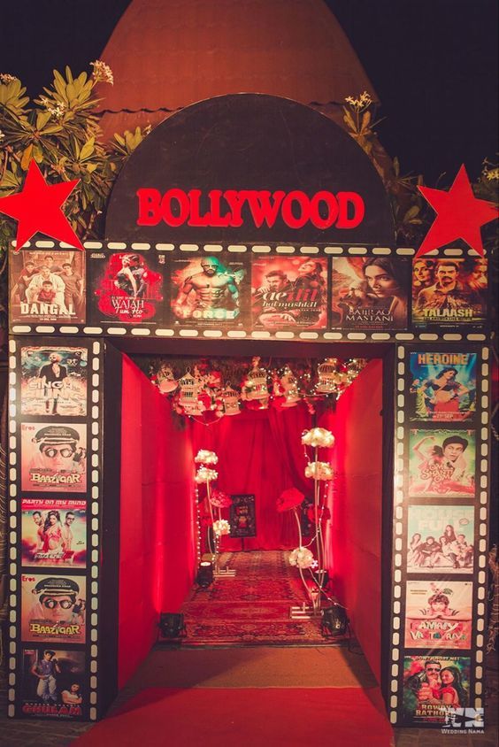 Bollywood-Inspired Backdrops - DIY photo booth