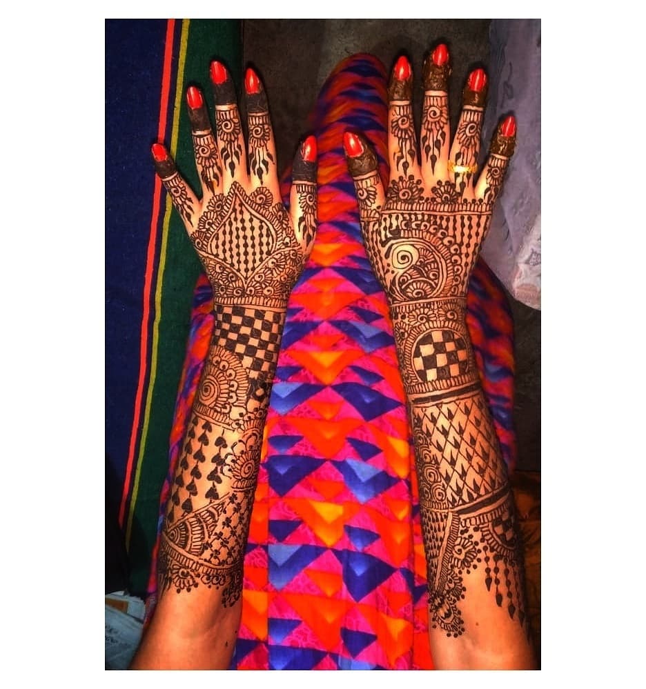 festive design - full hand mehendi designs