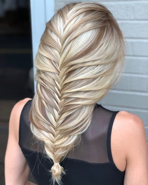 fishtail braid - French Braid Hairstyles