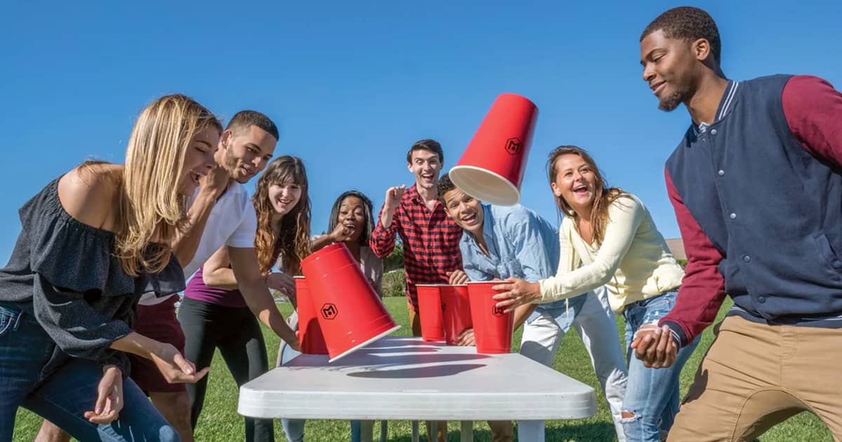 flip cup game