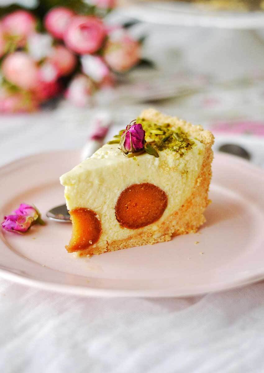 gulab jamun cheese cake